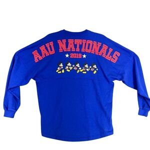 Disney‎ Spirit Jersey Mens Small AAU Nationals Track Field ESPN Mickey Mouse